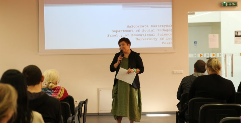 KUAS is visited by the lecturer from Lodz University, Dr. Małgorzata Kostrzyńska