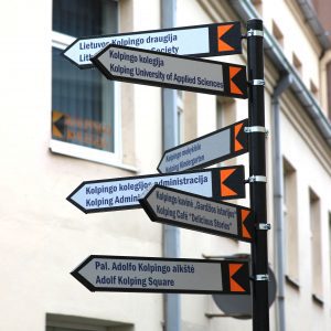 kolpingo kolegija kryptys