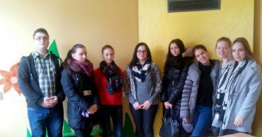 socialinio darbo vadybos studentai